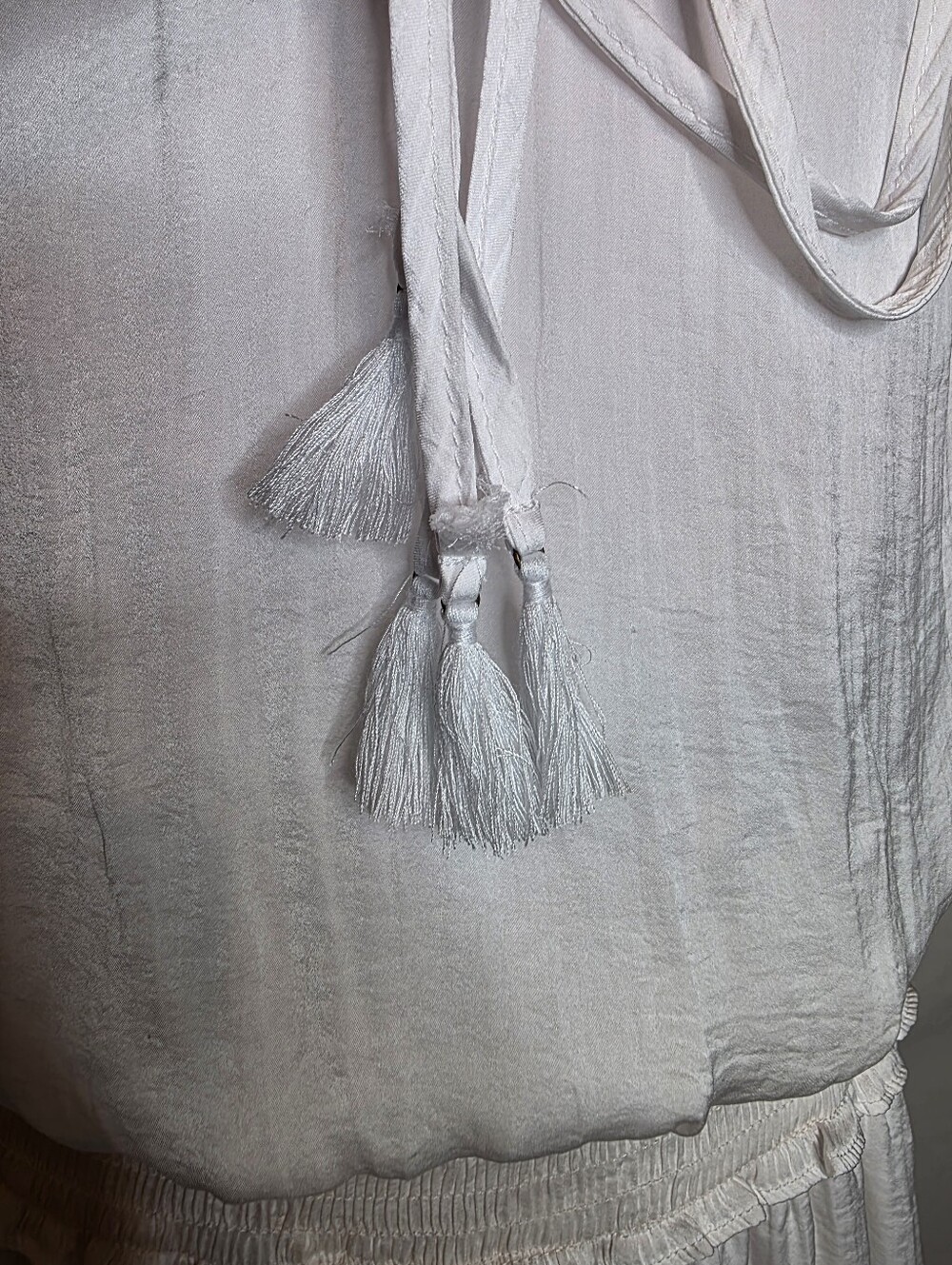 Paradise USA Womens White Swim Coverup Beach Wear Size Medium - Picture 9 of 11